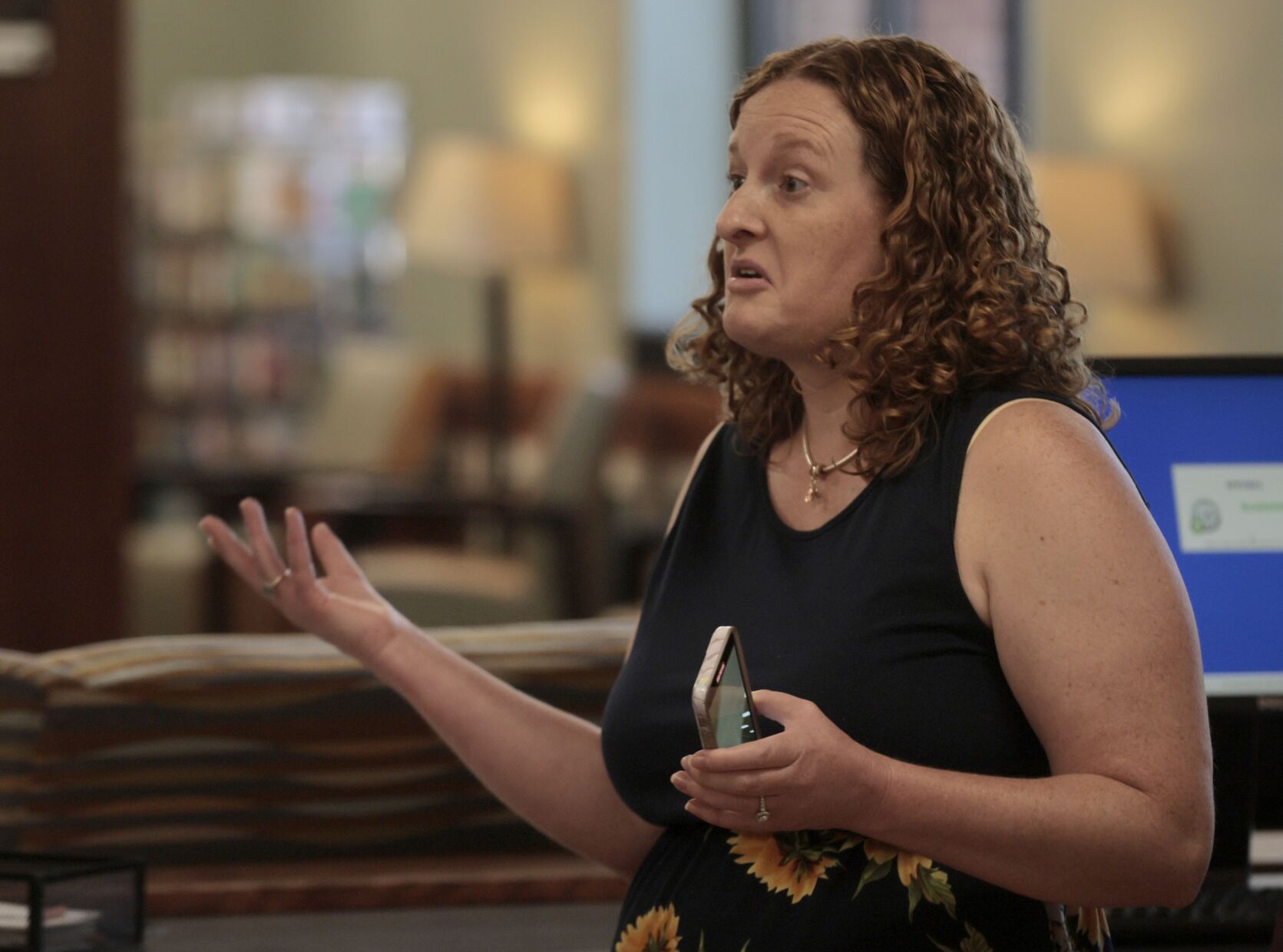 Protest over gender at St. Charles City-County Library Spencer Road Branch
